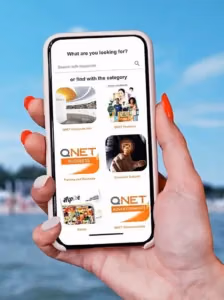 Learning Lab (بوابة المعرفة) الآن على تطبيق QNET للهاتف المحمول الخاص بك