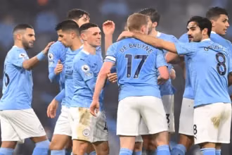 الاستعدات من أجل مباراة مانشستر سيتي ضد ايفرتون والصعود لوصافة الدورى 