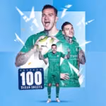 وصل الحارس العملاق ايدرسون إلى 100 مباراة بشباك نظيفة مع السيتي