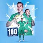 وصل الحارس العملاق ايدرسون إلى 100 مباراة بشباك نظيفة مع السيتي
