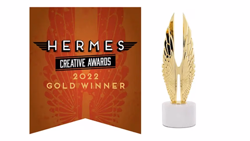 فوز كيونت في حفل توزيع جوائز Hermes Creative Awards لعام 2022