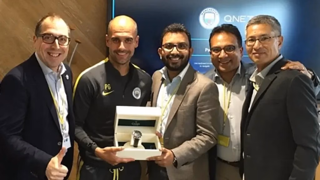 عقد من الزمن يستحق لحظات الفوز من شراكتنا بين QNET-Man City