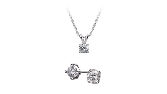 solitaire accent set